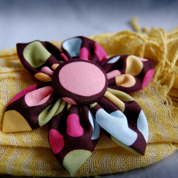 SALE* Fabric Flower Pattern Tutorial Digital PDF Download -- Make Your Own