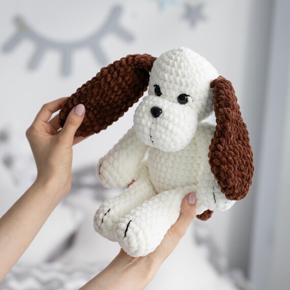 Crochet Dog Toy,plush Dog Toy,amigurumi Dog,stuffed Dog Plush,soft