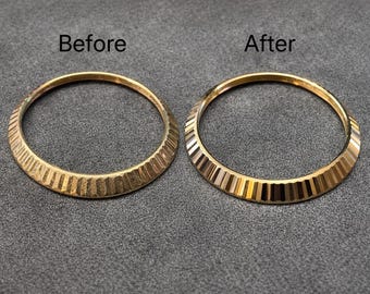 Rolex Fluted Bezel Recut Service
