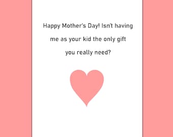 Funny Mother’s Day Card