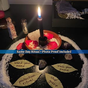 Ward Your Name & Bless Your Name Ritual | Protection Wards, Stop Gossip and Negativity, Energy Cleanse, Protective Shield