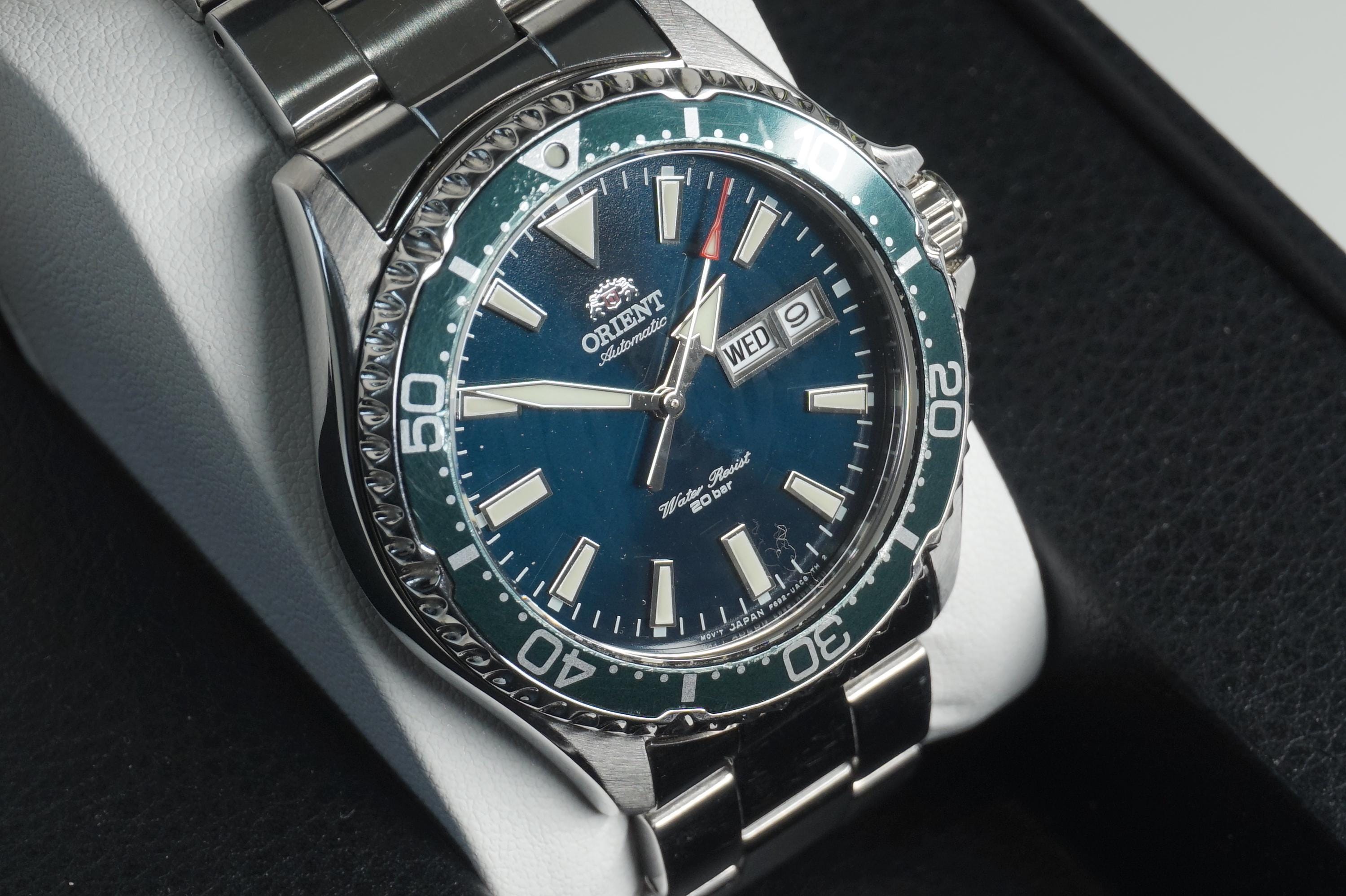 Orient Sports Diver / Kamasu F692-UAA0 - Green Dial - Etsy