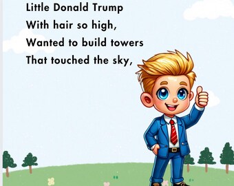 Donald Dreams Big Book for kids #bedtime Story #childrensbook #Trump #DreamBig