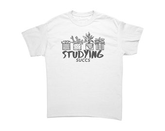 Study SUCC B/W Hanes Tee Unisex