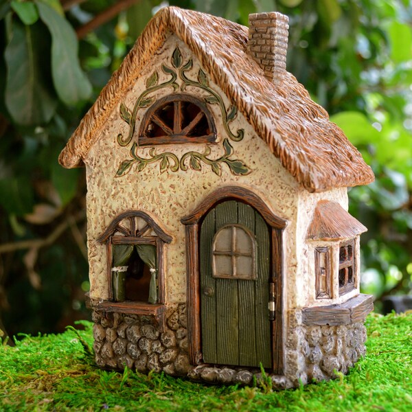 Fairy Garden Cottage House ~ House ONLY ~ See other listings for Fairy Garden Kits with House, Box and Miniatures ~ Miniature Houses ~ NEW