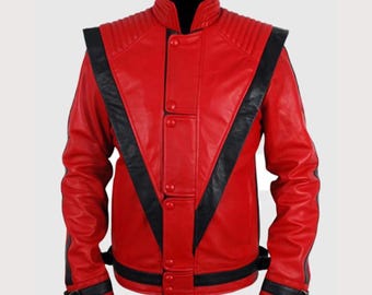 Veste de Michael Jackson, costume d'Halloween inspiré du clip Thriller