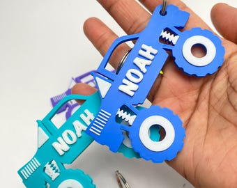 Personalisierte Monster Truck Namenskennung