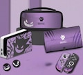 Purple Ghost Switch 2 Case – Stylish Hard & Soft Hybrid Shell for Nintendo NS2 | Durable Gaming Console Protector | Video Game Gift product logo