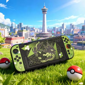 Pokémon Legends Z-A Limited Edition Hard Case für Nintendo Switch 2 & OLED | Nintendo Switch Hülle | Videospiel-Geschenk