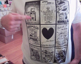 Behind the Zines T-shirt