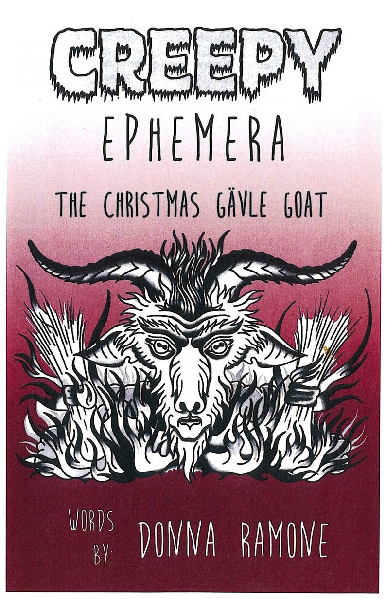 Creepy Ephemera: Gavle Goat image 1
