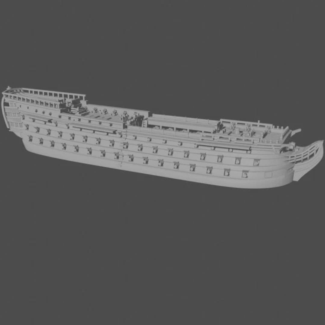 Russian First Rate French Océan-class 1st Rate (118 Guns), 1788-1882 - Etsy