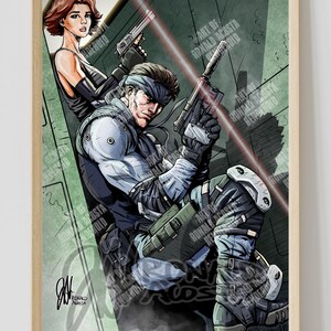 Metal Gear Solid Art Book - Etsy Metal Gear Solid Art Book - Etsy