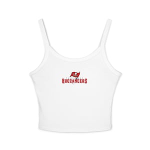 Tampa Bay Buccaneers Tank Top - Women&#39;s Football Spaghetti Strap Cami