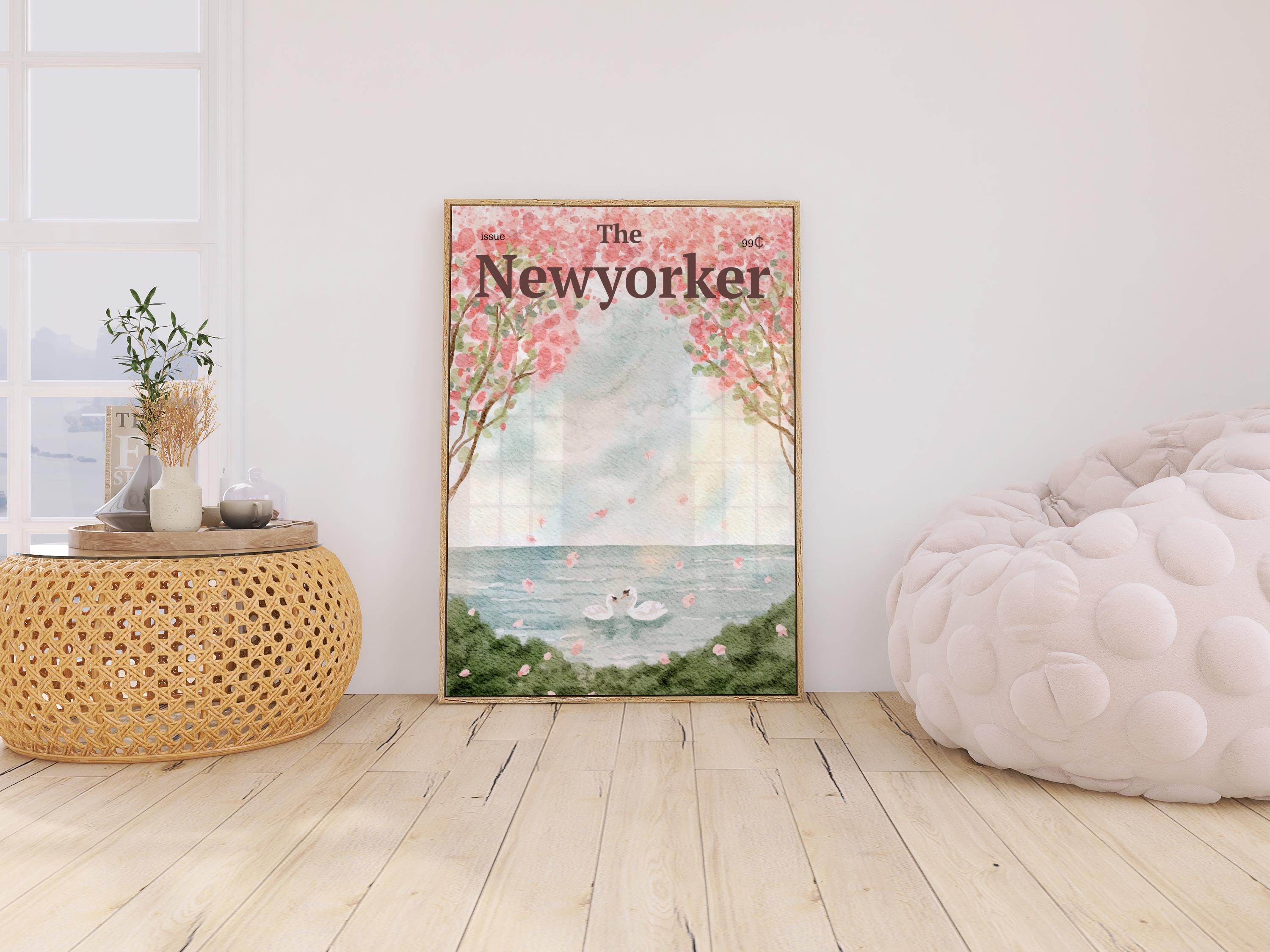 New yorker cover - Etsy 日本