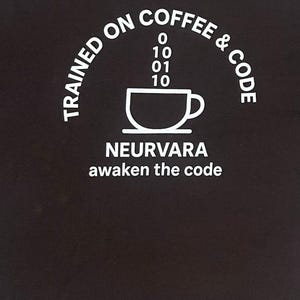 Coffee & Code T-Shirt: AI Developer Gift - Unisex Techwear