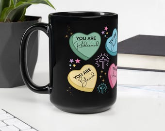 Tazza "Tu sei": tazza da caffè cristiana, regalo con versetto della Bibbia
