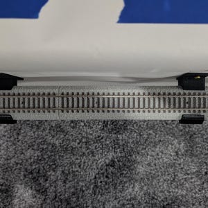 HO Scale Model Train Track Display Shelf Wall Bracket Set