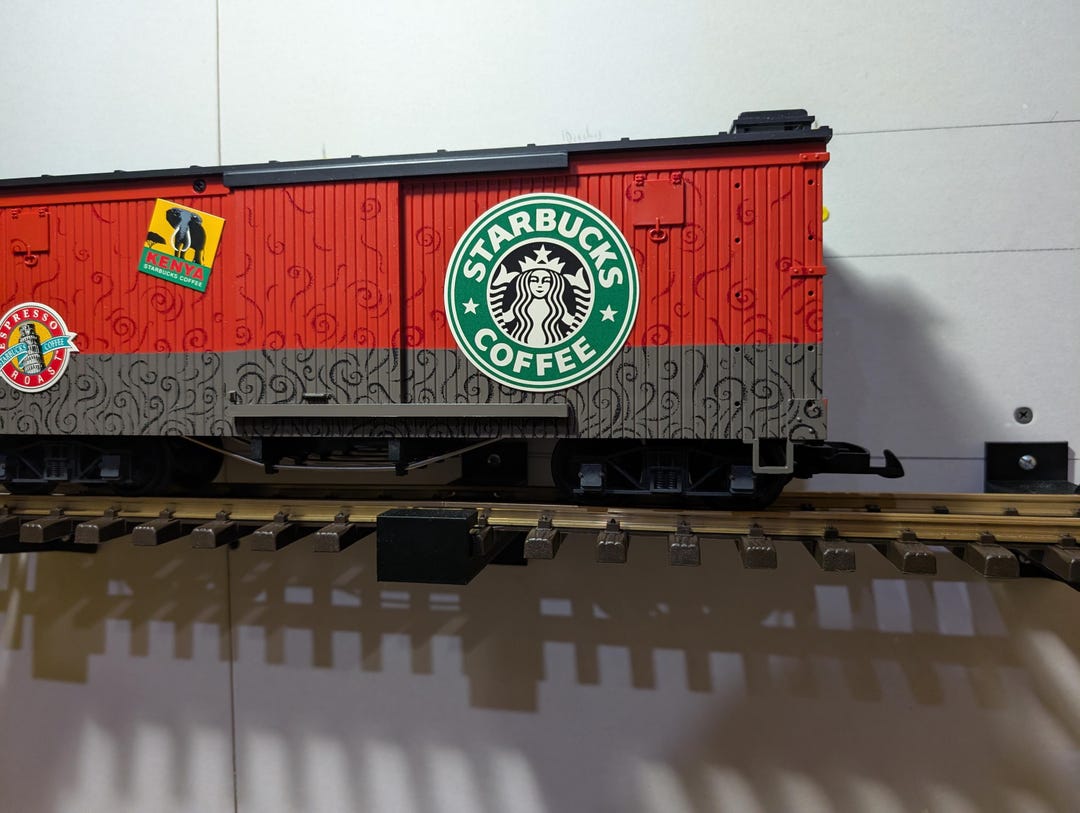G Train Racks G Scale Model Train Track Wall Mount Complete Room System - Etsy