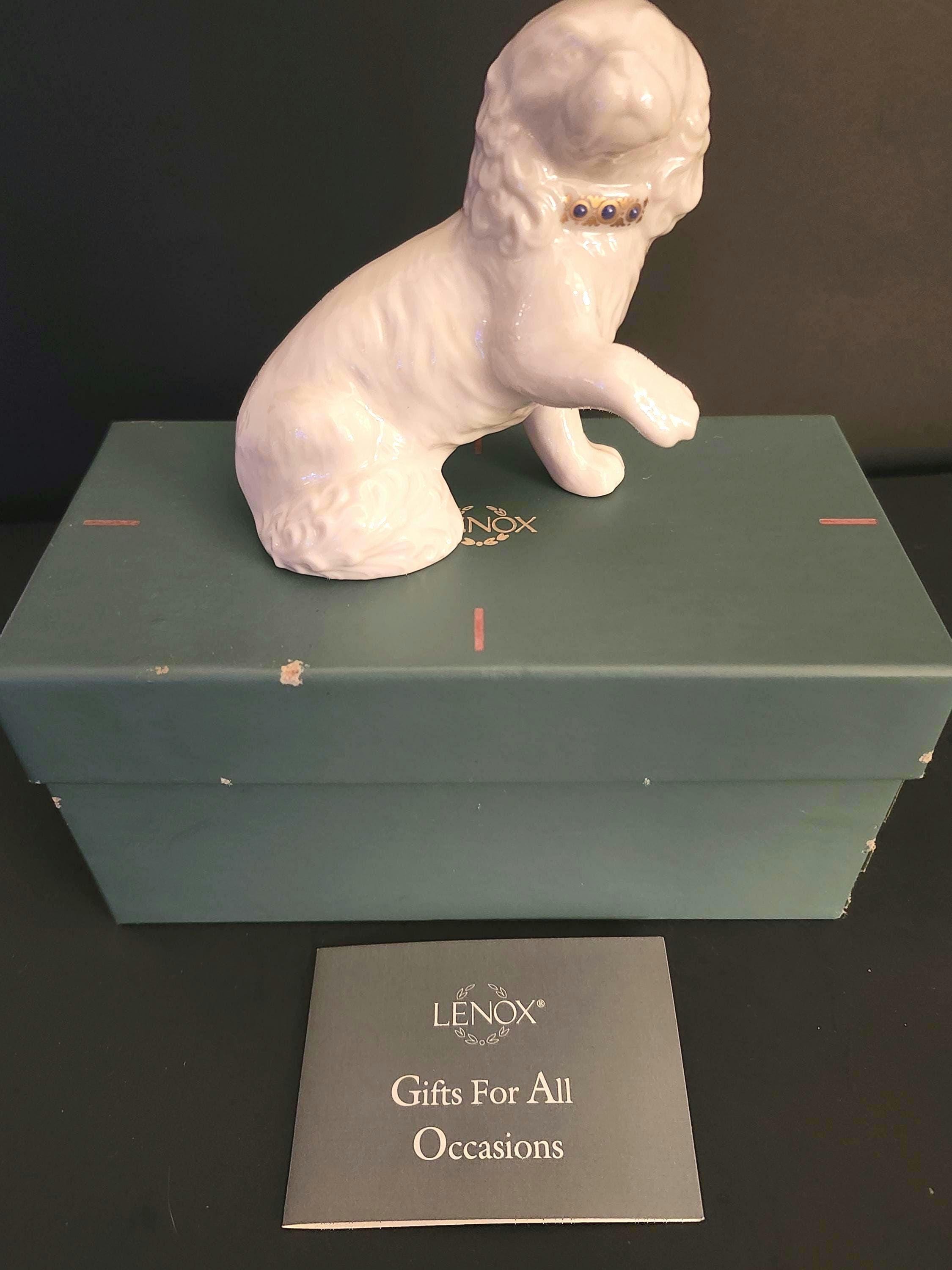 LENOX レノックス　TENDER DEVOTION 犬　置物 LENOX レノックス TENDER DEVOTION 犬 置物