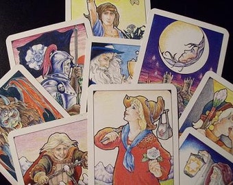 Three card spread tarot reading