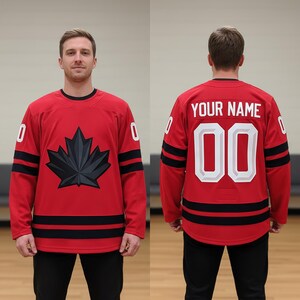 Maillot De Hockey CCM Vintage - Canadiens De Montréal, Rouge, Taille L, Années 90