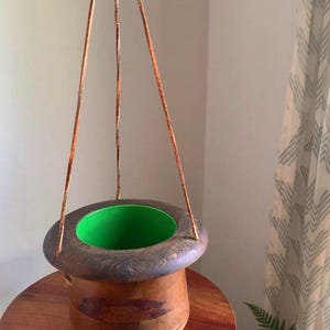 Maceta colgante vintage de los años 70 – Lefolia Canadá