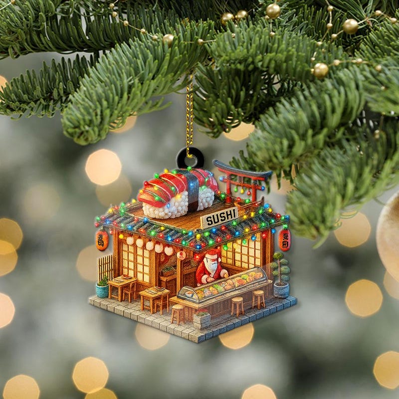 Maki Spirits Bright Sushi Ornament - BaubleBar