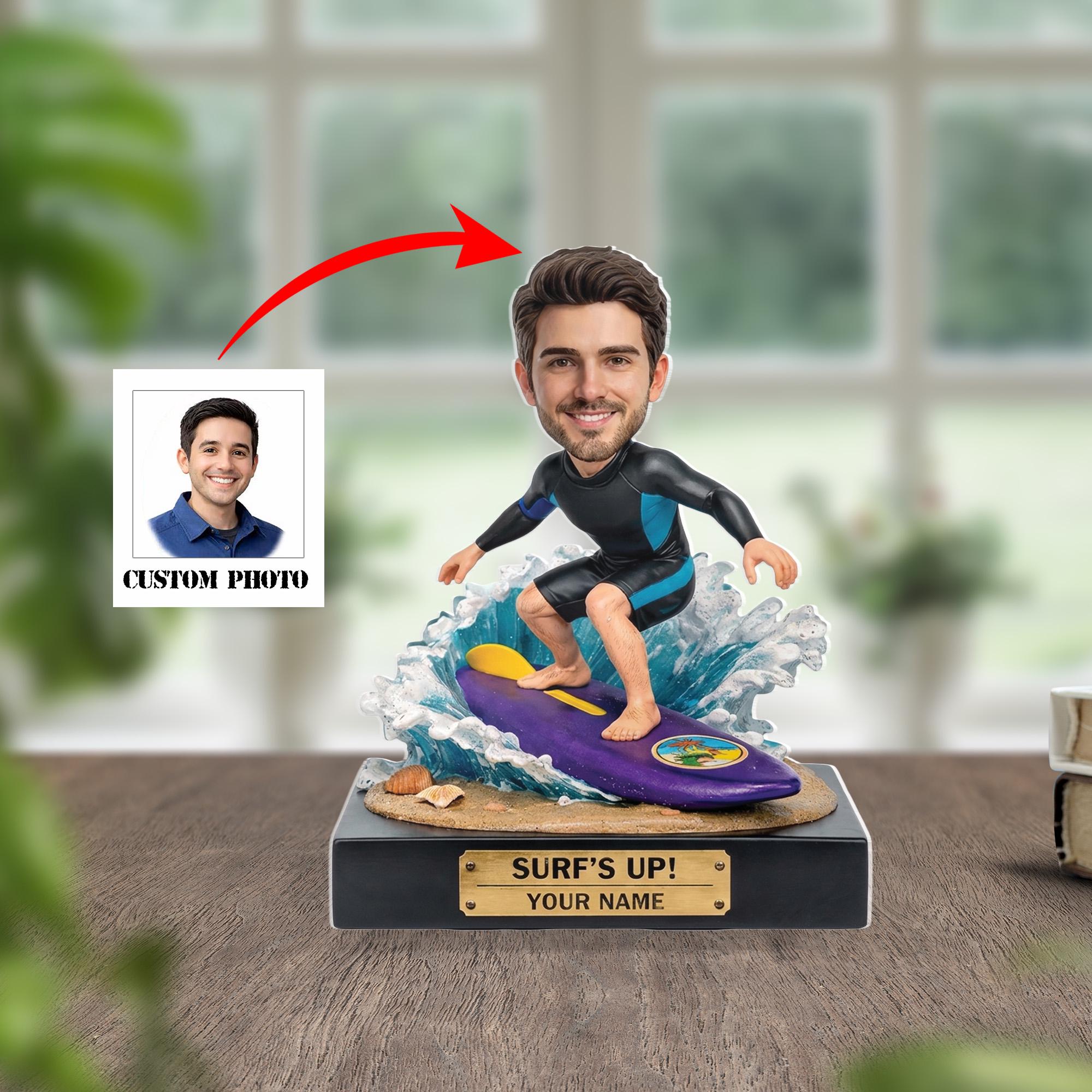 Surfer figurine - Etsy 日本