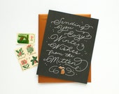 Michigan - Box of 8 - Cozy Wishes Holiday Card