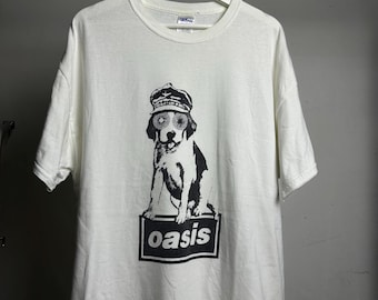 oasis オアシス1996ツアーtシャツL oasis オアシス1996ツアーtシャツL Oasis 1996 Tour Horizontal