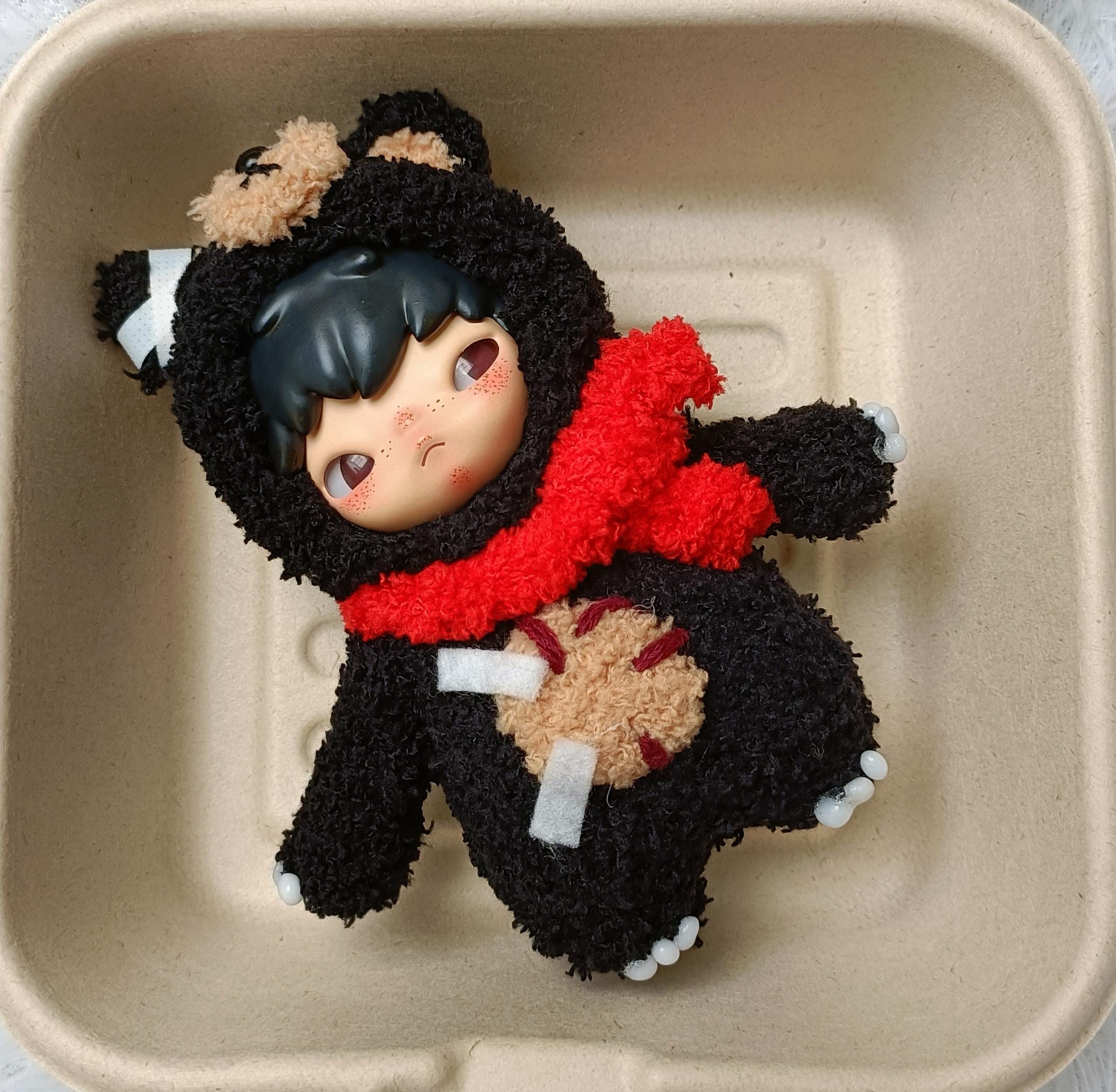 Hirono Costume Bear Tempura Etc. Handmade. Not Including the
