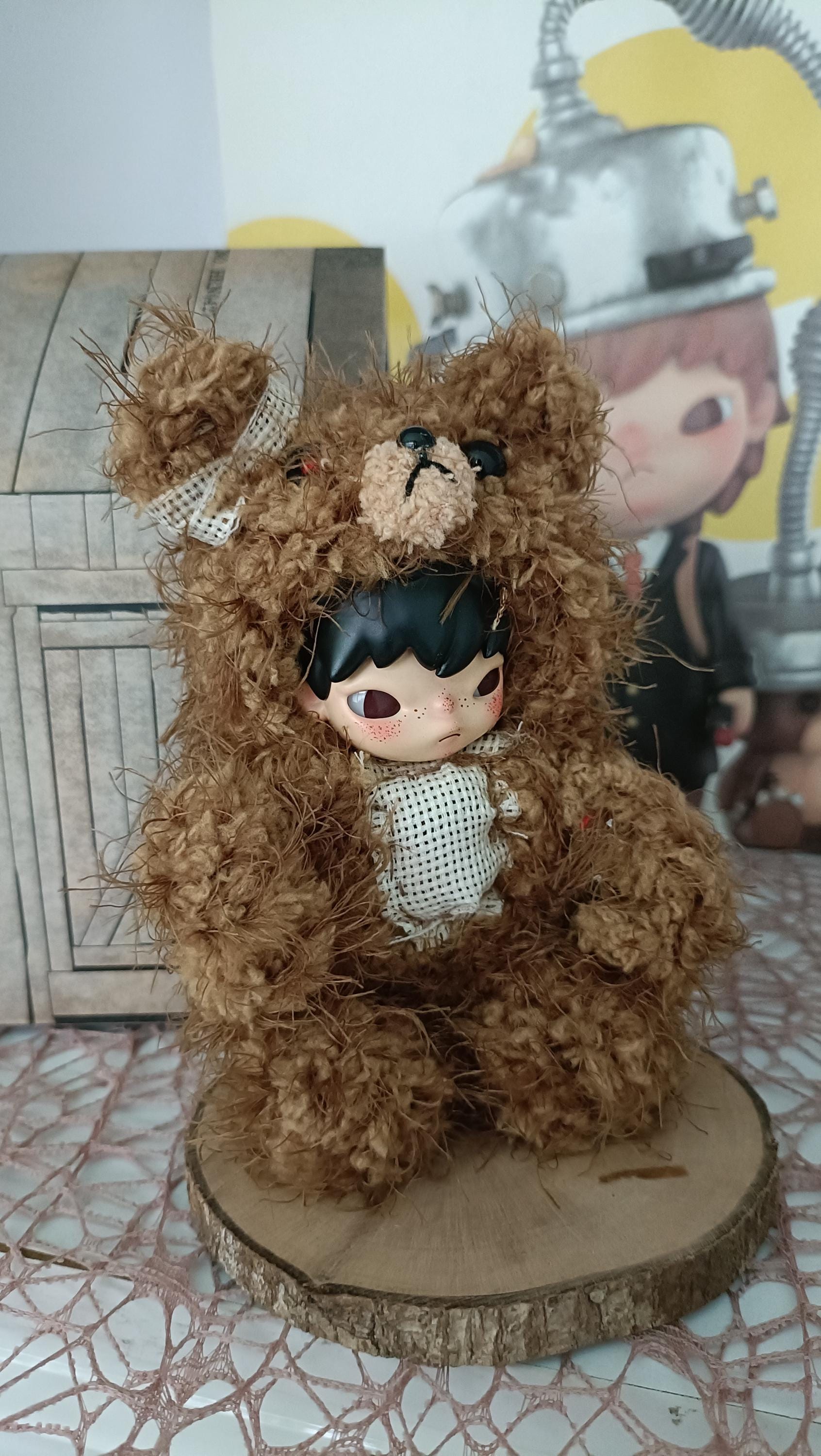 Hirono Costume Bear Tempura Etc. Handmade. Not Including the