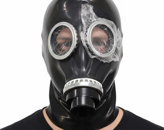 冷戦時代のドイツのガスマスク Zivilschutzfilter 68、軍用バイオ