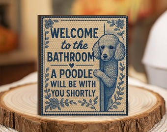 CustonCares Cartello per dire il cane Welcome to My Home portico decorazione da parete per amanti dei cani decorazione portico di benvenuto cartello