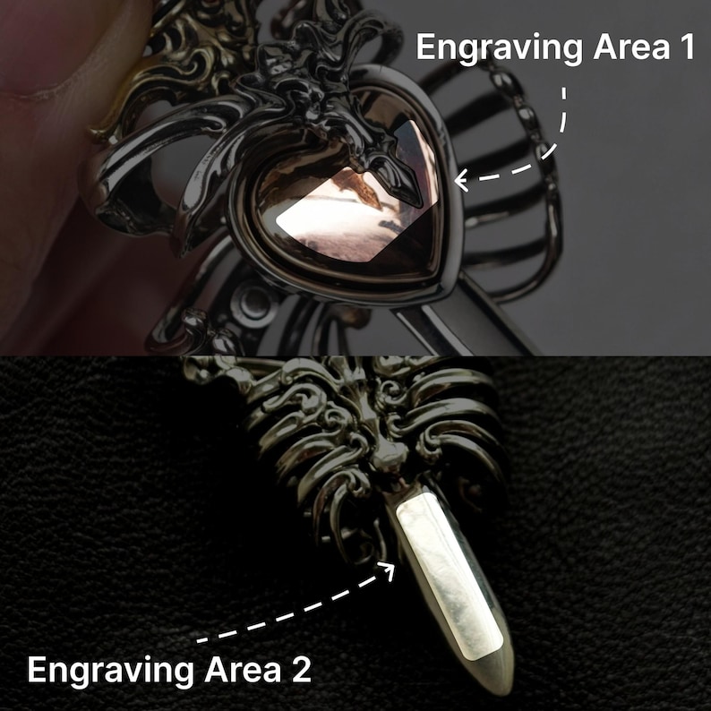 Mechanisch kloppend harthanger, opening ribbenkastketting, interactieve gotische sieraden, fantasiehartcadeau afbeelding 15
