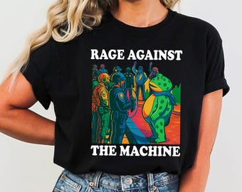 Portland Frog Protest Shirt, Anti-ICE Activist Shirt, Feminist Equality Top , Anti Fascism