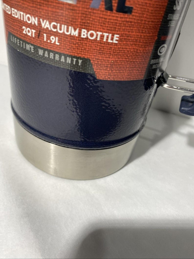 Vtg Stanley 1.9L Double XL Insulated Bottle Thermos 64oz 2 QT 100th Anniversary image 3