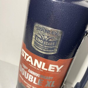 Vtg Stanley 1.9L Double XL Insulated Bottle Thermos 64oz 2 QT 100th Anniversary image 2