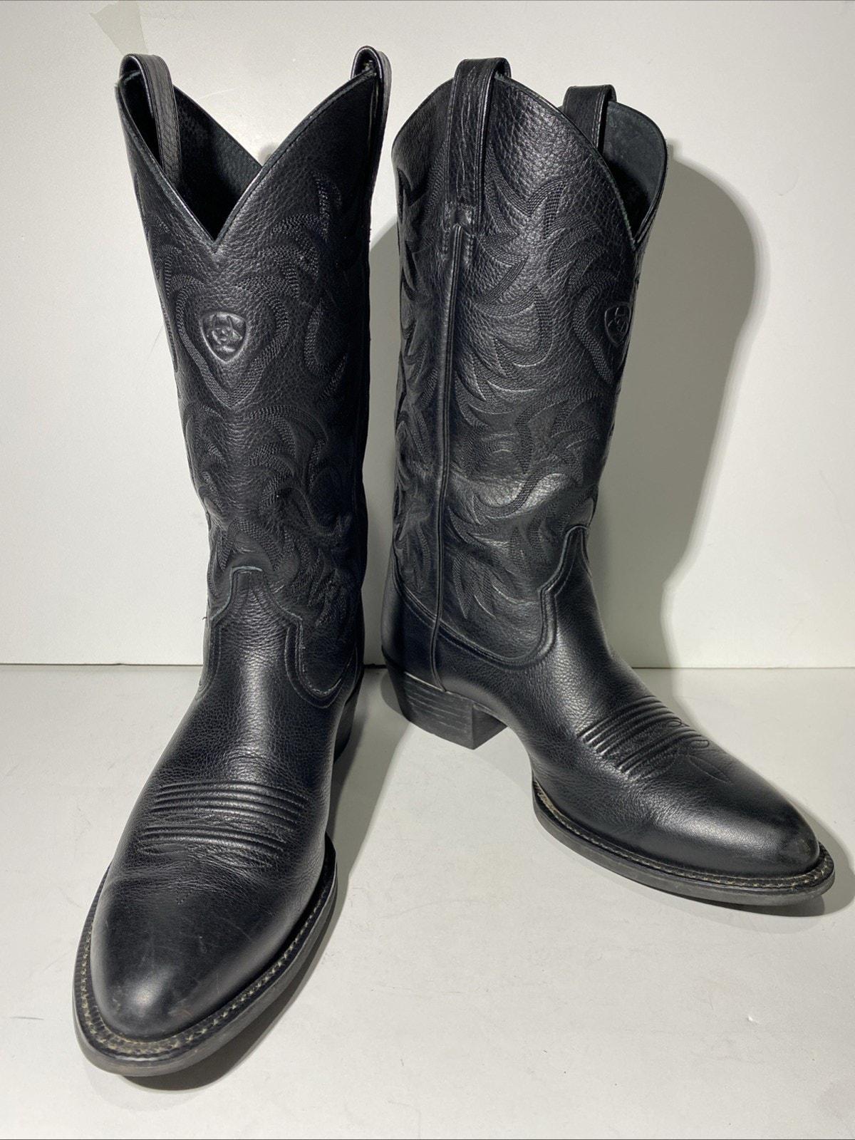 ARIAT Bottes western unisexes à bout carré rond pour enfant, Logo Bomber marron/ARIAT, 12