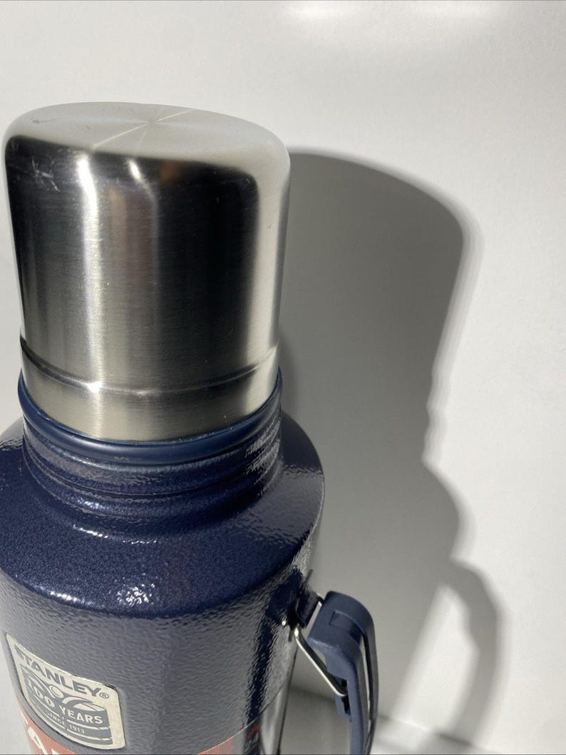 Vtg Stanley 1.9L Double XL Insulated Bottle Thermos 64oz 2 QT 100th Anniversary image 5