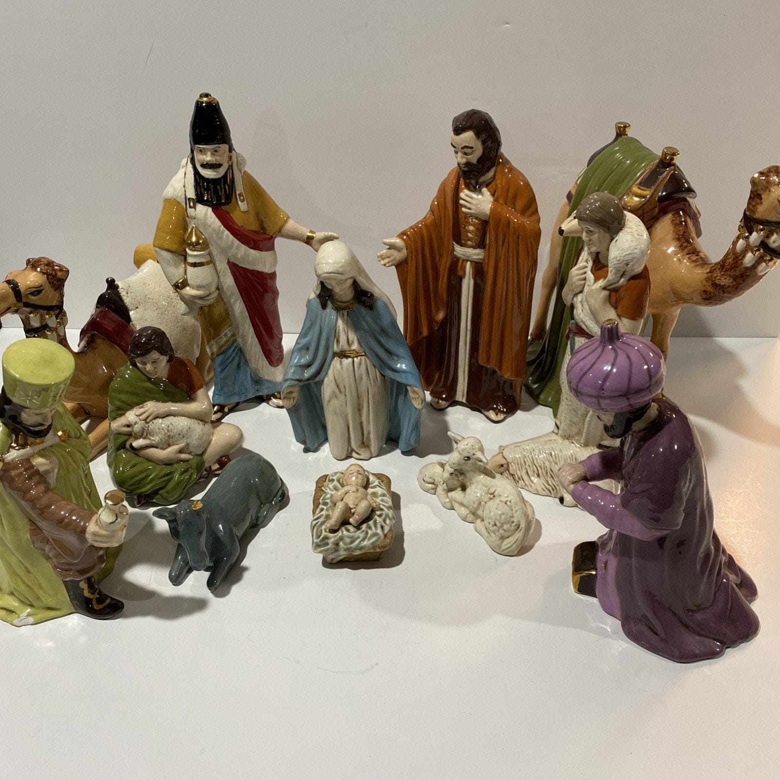 Ceramic nativity set - Etsy 日本