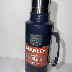Vtg Stanley 1.9L Double XL Insulated Bottle Thermos 64oz 2 QT 100th Anniversary image 1