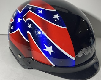 AFX Dot Rebel FX-3 Helmet Classic American Flag Size XXL 64-65cm