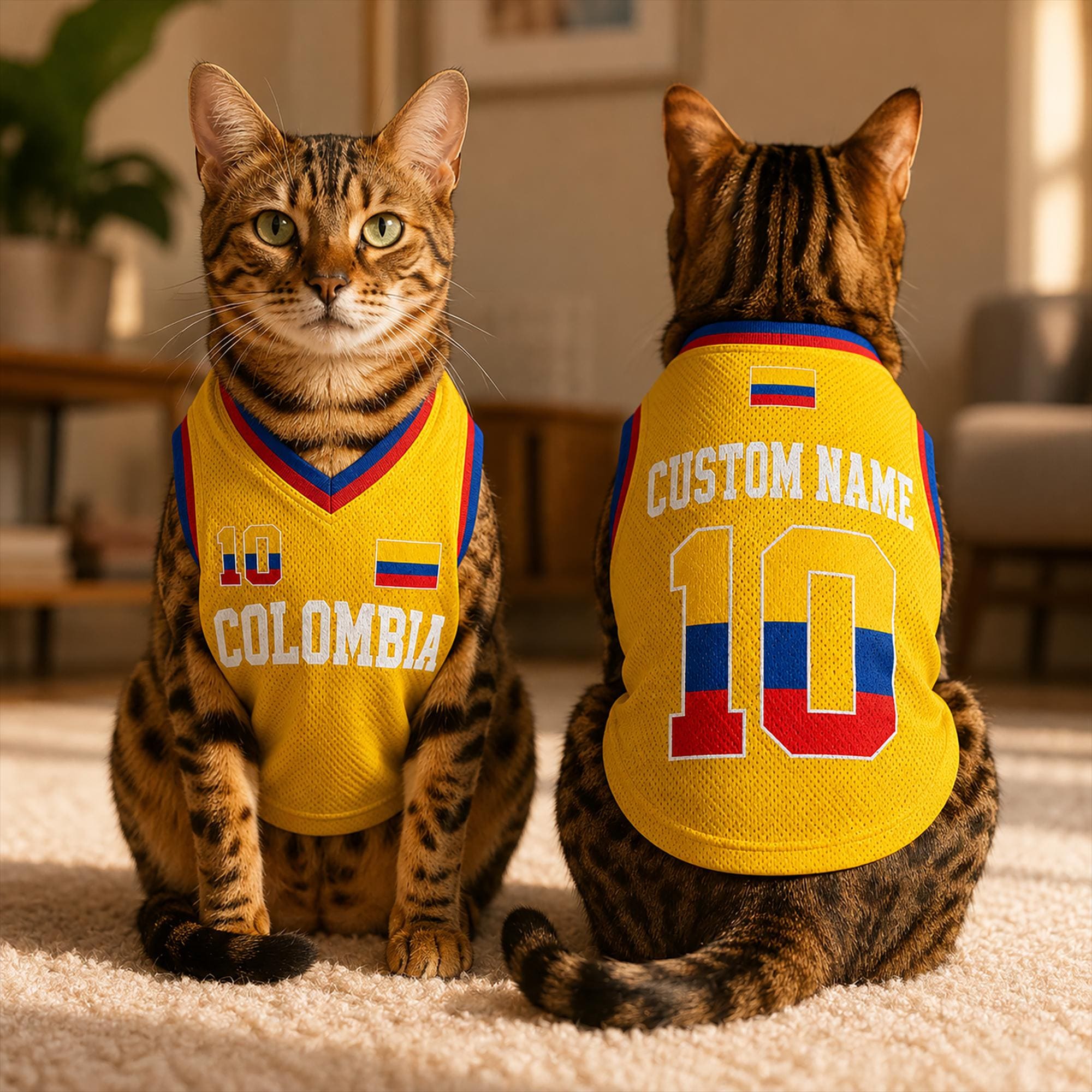 Discover Personalized Colombia Dog Soccer Jersey with Name and Number