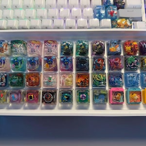 Pokemon Keycap resin artisan | Cherry MX And MX Style Switches