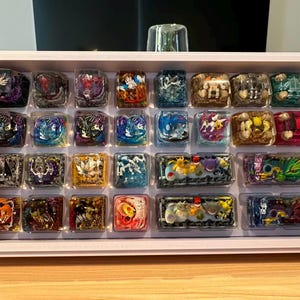 Teclas de resina de Pokémon (Pokémon legendarios) / S-craft / Interruptores Cherry MX y estilo MX