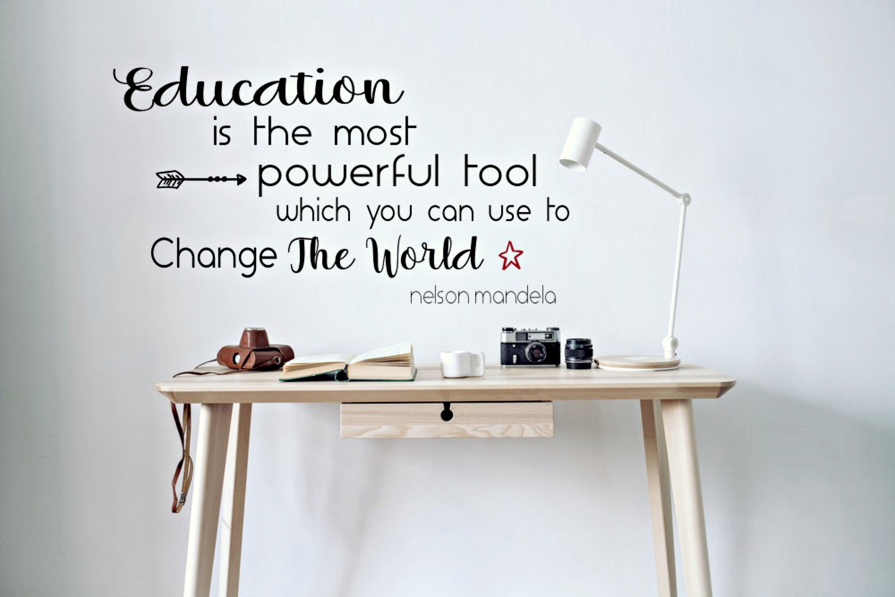 Classroom Decor Teacher Wall Decal Educational Quotes Etsy