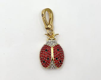 JC049-Juicy Couture pave ladybug charm