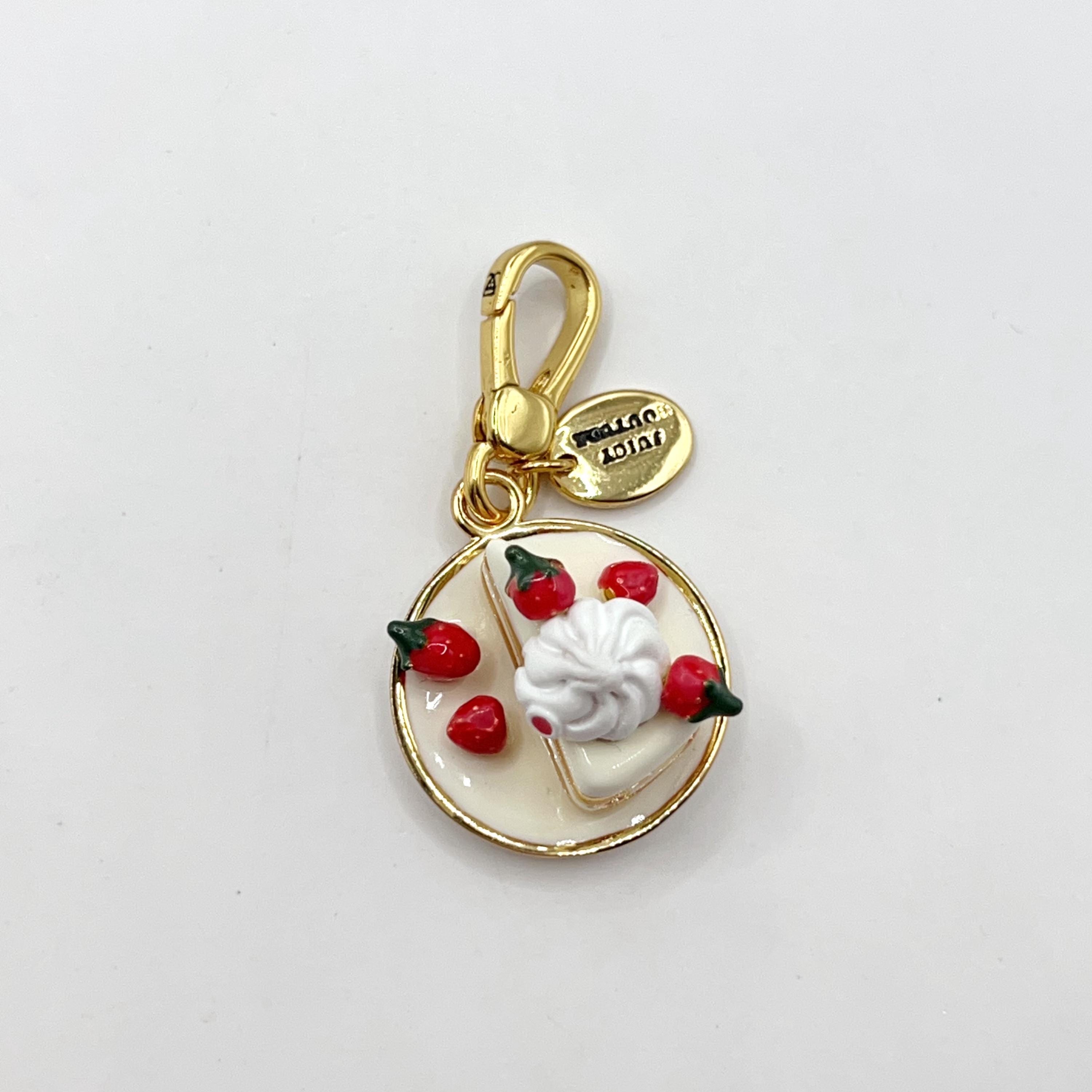 Juicy Couture Charm Chain Belt in Heart Box M/L Roller Skate Strawberry Dog Juicy Couture Charm Strawberry - Etsy main image 4